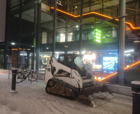 Aplinka, sodas - Sniego Valymas - 1