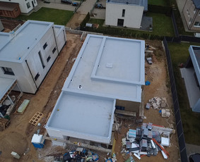 Plokščių Stogų Dengimas Pvc, Epdm ir bitumine Danga / Tvirti stogai / Darbų pavyzdys ID 4162838