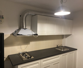 Terasos alyvavimas - Virtuvių ir kitų korpusinių baldų surinkimas - 2