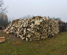 Malkos: gamyba, pristatymas - Beržinės ir drebulinės sausos skaldytos malkos - 2