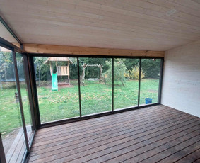 Terasų stiklinimas - Langai,durys,vartai,remontas,gamyba,balkonų stiklinimas. - 2