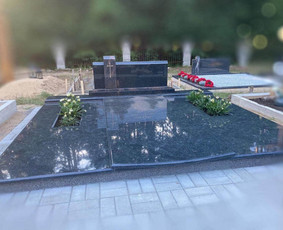 Granito plokštės kapams, dengimas - Paminklai, kapų tvarkymas geriausiomis kainomis - 4