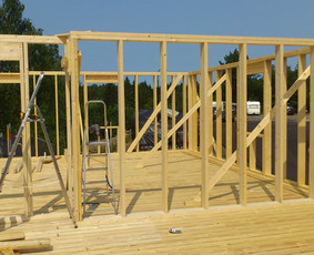 Karkasinių namų statyba - Modul Villa - 2