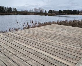 Kiemo, aplinkos apželdinimas - Šlaitų.pakrančių tvirtinimas.lieptai.aplinkos tvarkymas - 3