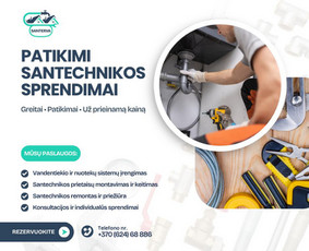 Santechnikai, santechnikos darbai - Santechnikos paslaugos Klaipėdoje ir aplink - 3
