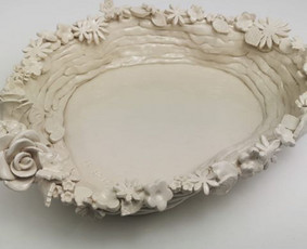 Dailė, menai, keramika - Keramikos pamokos. Balto molio keramikos dirbiniai. - 4