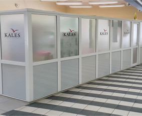 Reklamos gamyba - Šerkšno plėvelės klijavimas - 4