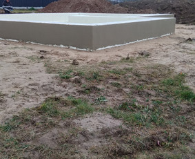 Statybos, apdaila - Pamatų įrengimas, indždinerinių tinklų montavimas, drono fot - 1