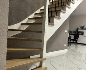 Statybos, apdaila - Medienos masyvo gaminiai , Bei jų montavimas - 4