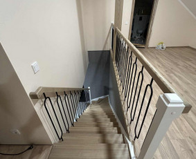 Statybos, apdaila - Medienos masyvo gaminiai , Bei jų montavimas - 3