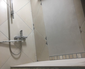 Vidaus apdailos darbai - Vonios kambario-toleto įrengimas, kapitalinis remontas - 4