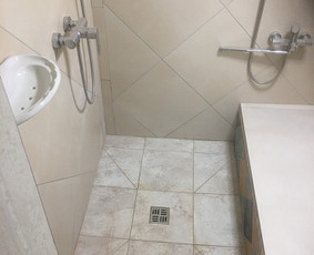 Vidaus apdailos darbai - Vonios kambario-toleto įrengimas, kapitalinis remontas - 1