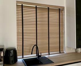 Apsauginės žaliuzės, montavimas - Roletai, Žaliuzės, Tinkleliai, Aliuminio Terasos, Garažo V. - 1