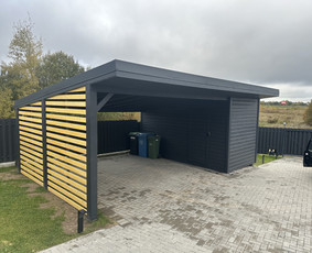 Pavėsinių gamyba, statymas - Terasos Stoginės Sandėliukai – Profesionalūs Sprendimai - 3