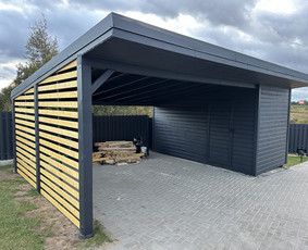 Pavėsinių gamyba, statymas - Terasos Stoginės Sandėliukai – Profesionalūs Sprendimai - 2