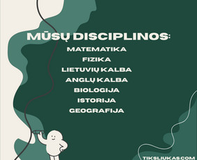 Papildomas matematikos mokymas - Korepetitoriai nuotoliu arba gyvai Kaune! - 3