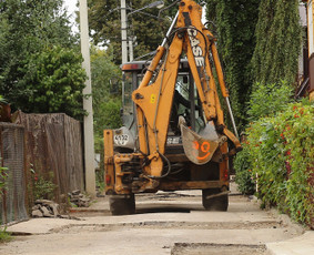 Žemės kasimas, lyginimas - Vandentvarkos rangos, kasimo, infrastruktūros ir kt. darbai - 1