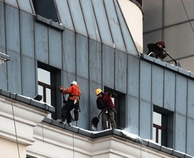 Stogų valymas ir priežiūra - Pramoninis alpinizmas, aukštuminiai darbai. - 1
