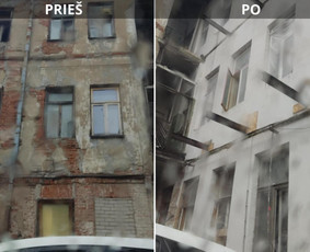 Varveklių ir ledo nuėmimas Sniego valymas nuo stogo / K. Tarvydas / Darbų pavyzdys ID 4169704