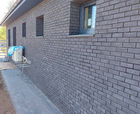 Klinkerio klijavimas - Atliekame vidaus ir išorės apdailos darbus - 1