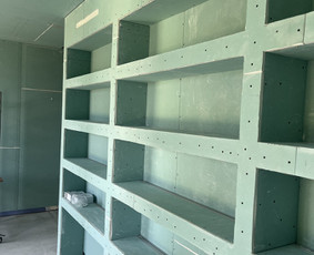 Laiptinių remontas - Gipso kartono montavimas - 3