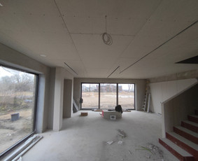 Pakabinamų lubų montavimas - Gipso kartono montavimas - 3