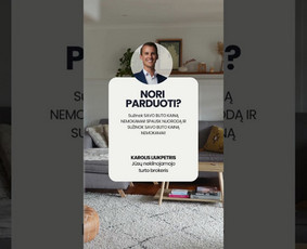 Kitos kategorijos - NT Brokeris / Agentas Vilniuje - Karolis Liukpetris - 1