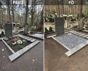 Kapų tvarkymas, priežiūra - Angelų vizija - kapų tvarkymas - 1