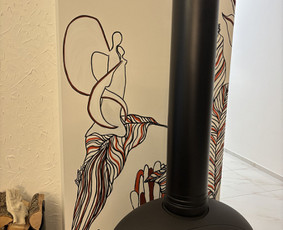 Piešimas/tapymas ant sienų, murals, piešimas ant stiklo / Samanta Lukauskaitė / Darbų pavyzdys ID 4173031