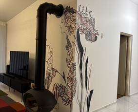 Interjero dekoravimas - Piešimas/tapymas ant sienų, freskos - 2