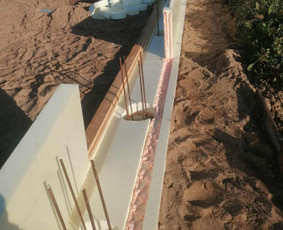 Mūro darbai, mūrijimas - Pamatų + mūro darbai + gipsas + apdaila - 3