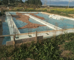 Mūro darbai, mūrijimas - Pamatų + mūro darbai + gipsas + apdaila - 2