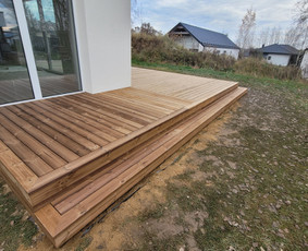 Dailylenčių kalimas - Terasų, stoginių, pergolų, gipskartono irengimas montavimas - 3