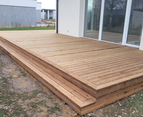 Dailylenčių kalimas - Terasų, stoginių, pergolų, gipskartono irengimas montavimas - 1