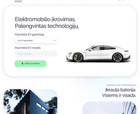 Svetainių dizainas (web design) - Modernūs dizainai įmonių įvaizdžiui. Greitas padarymas. - 2