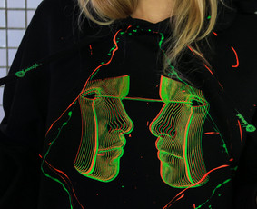 Spaudos paslaugos - Šilkografinė, Dtg (tiesioginė) dtf spauda, lipdukų spauda. - 1