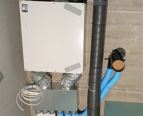 Rekuperatoriaus montavimas - Šilumos siurbliai oras-vanduo, oras-oras, rekuperacija. - 1