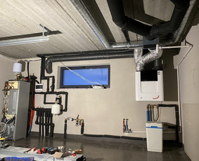 Rekuperatoriaus montavimas - Šilumos siurbliai oras-vanduo, oras-oras, rekuperacija. - 3