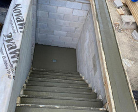 Individualių namų statyba iki raktų - Statybos darbai, betonavimas, drenažas, pamatų šiltinimas - 1