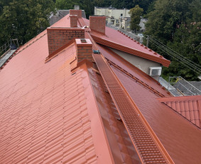 Parapetų skardinimas - Skardos lankstymas, lankstiniai, lietvamzdžiai, tvoros - 4