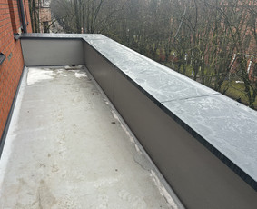 Parapetų skardinimas - Skardos lankstymas, lankstiniai, lietvamzdžiai, tvoros - 2