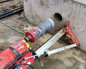 Skylių gręžimas, angų pjovimas - Skyliu grezimas.mini rekuperatoriu montavimas. - 1