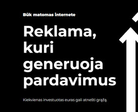 Reklamos paslaugos - Facebook, Google, Tiktok reklama - grąža paremta skaičiais - 1