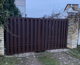 Vartų automatika, montavimas - Vartu,varteliu gamyba,montavimas,banketės stulpu betonavimas - 1