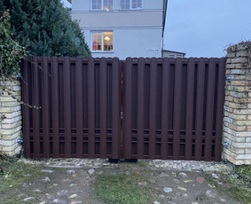 Vartų automatika, montavimas - Vartu,varteliu gamyba,montavimas,banketės stulpu betonavimas - 2