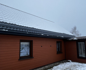 Sniego gaudyklės montavimas - Stogo keitimas, skardinimo darbai - 3