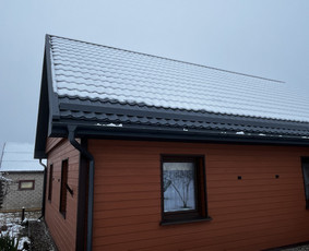 Sniego gaudyklės montavimas - Stogo keitimas, skardinimo darbai - 2