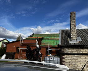 Stoglangių montavimas - Stogo keitimas, skardinimo darbai - 3