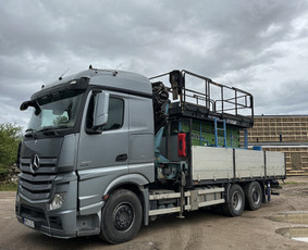 Automobilių pervežimas, transportavimas - Fiskaro/manipuliatoriaus/krano nuoma krovinių pervežimas - 2