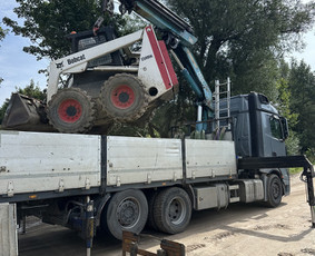 Automobilių pervežimas, transportavimas - Fiskaro/manipuliatoriaus/krano nuoma krovinių pervežimas - 3